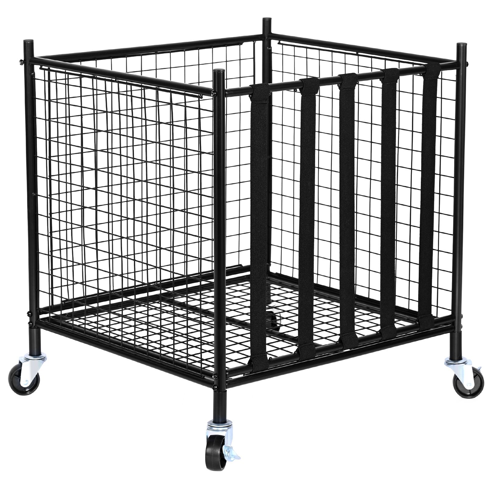 Sports Equipment Outdoor Storage - Carrello Porta Palloni Sportivi con Ruote,