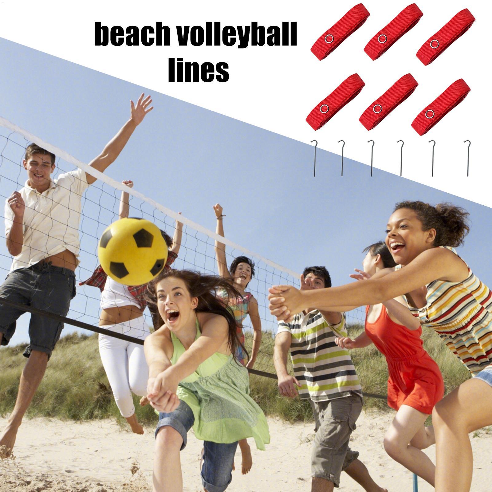 Sports Equipment For Volleyball - Set di 6 Corde per Beach