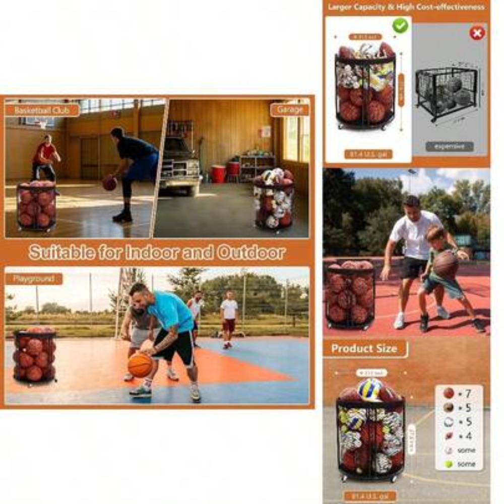 Carrello Portapalloni Resisten - Sports Equipment For Volleyball recensione e prezzo