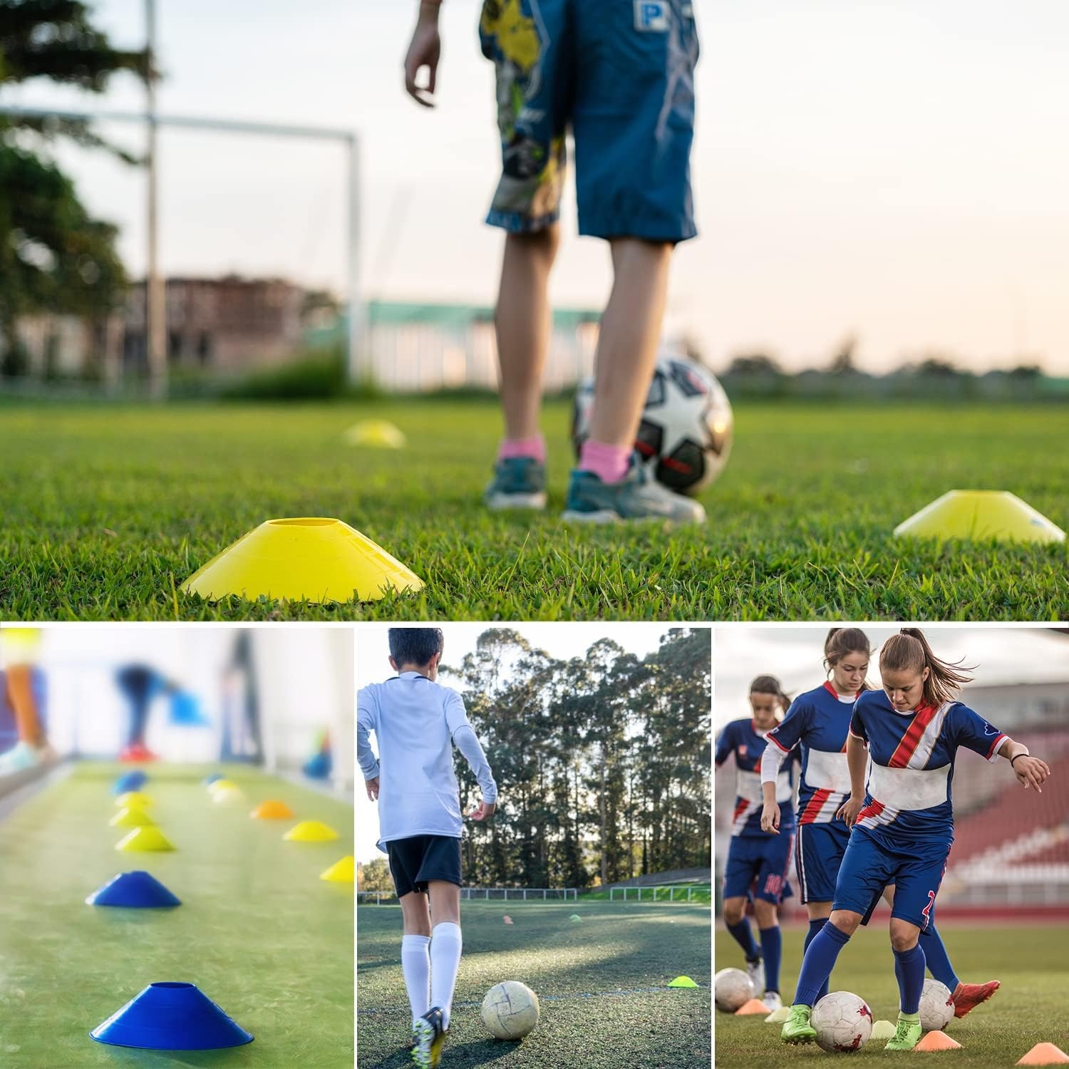 Set di 5 Coni per Allenamento  - Football Training Cone recensione e prezzo