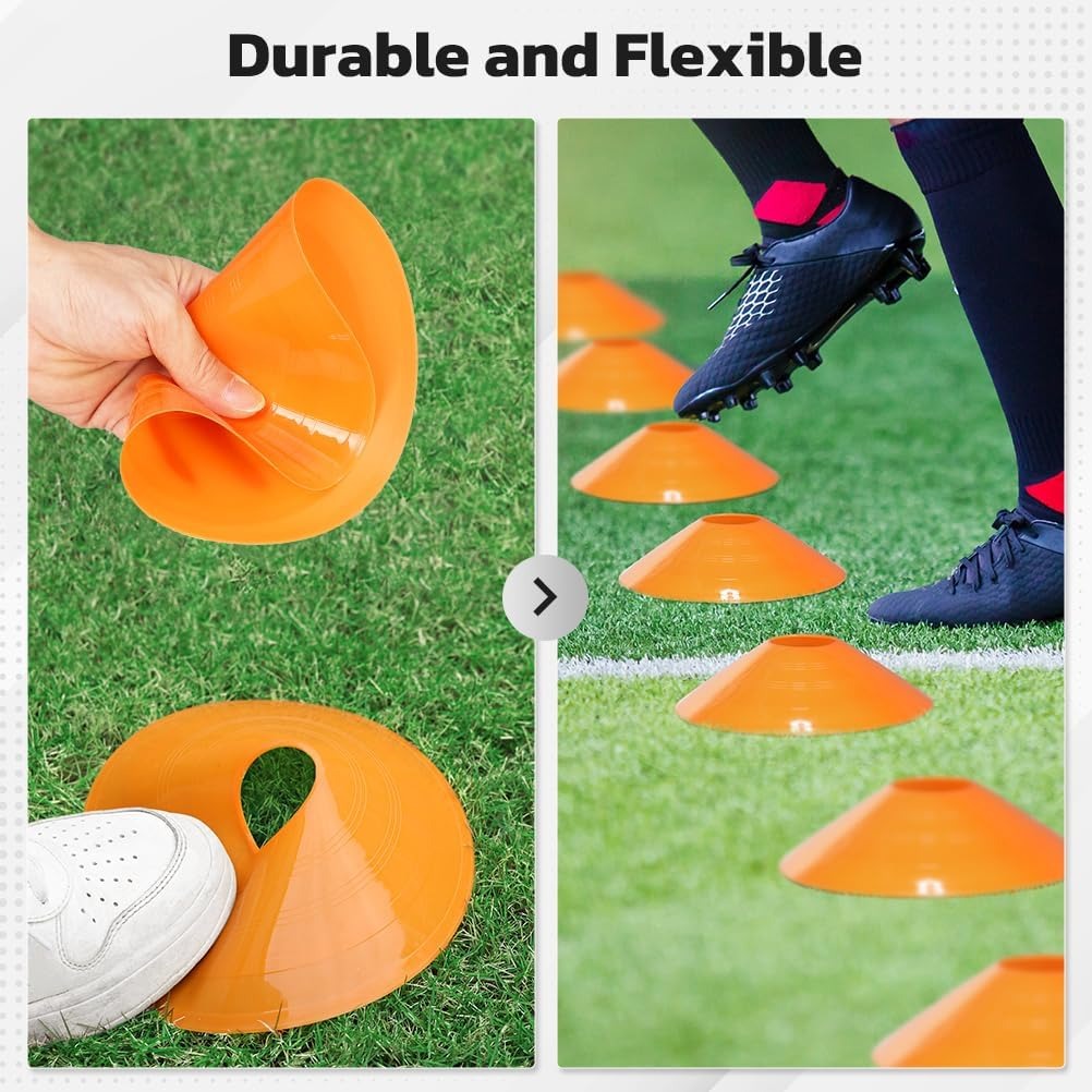 Confezione da 25 coni da calci - Football Training Cone recensione e prezzo